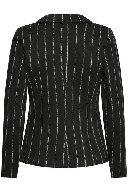 ICHI Ruti Blazer - Pinstripe Black