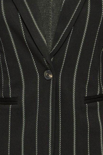ICHI Ruti Blazer - Pinstripe Black