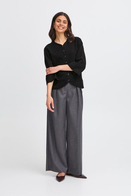Fransa Bitte Cardigan - Black