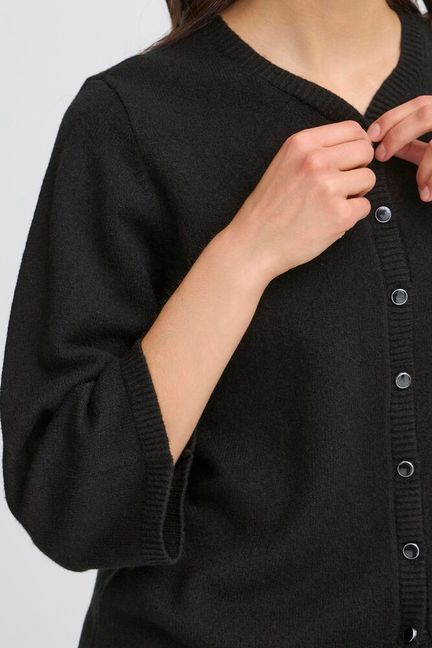 Fransa Bitte Cardigan - Black