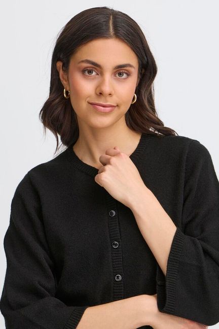 Fransa Bitte Cardigan - Black