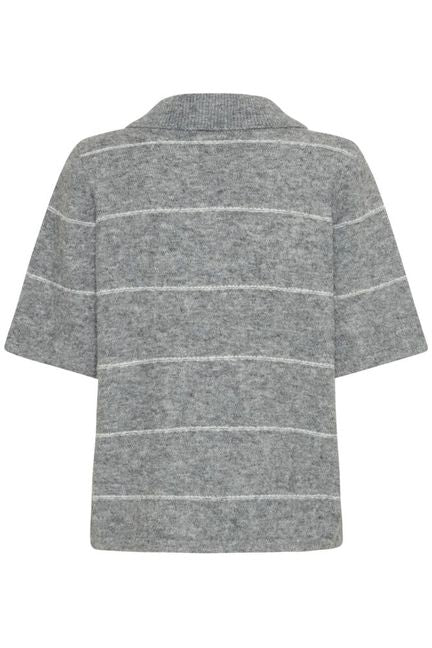 Fransa Kendra Pullover - Asphalt Melange