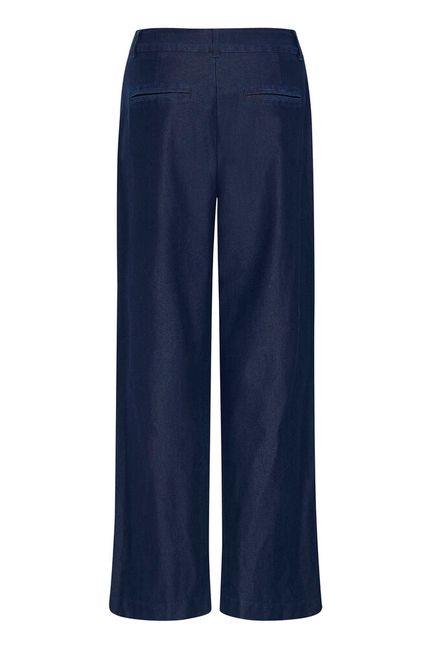 ICHI Kate Denim Trousers - Dark Blue