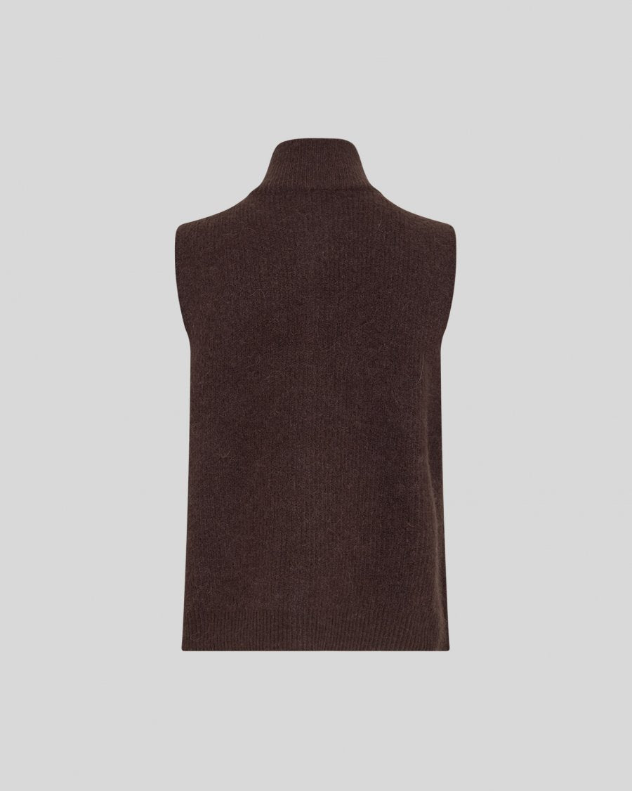 MSCH Cilia Hope Zip Vest - Mole