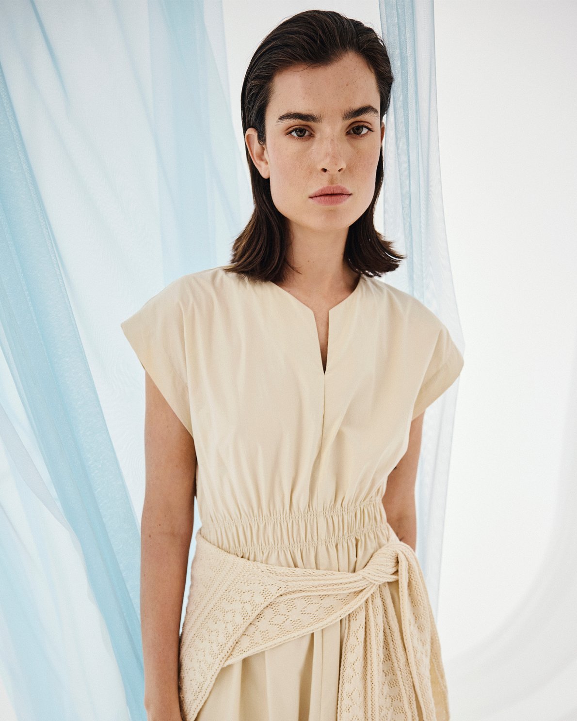 MSCH Wiliane Dress - Bleached Sand