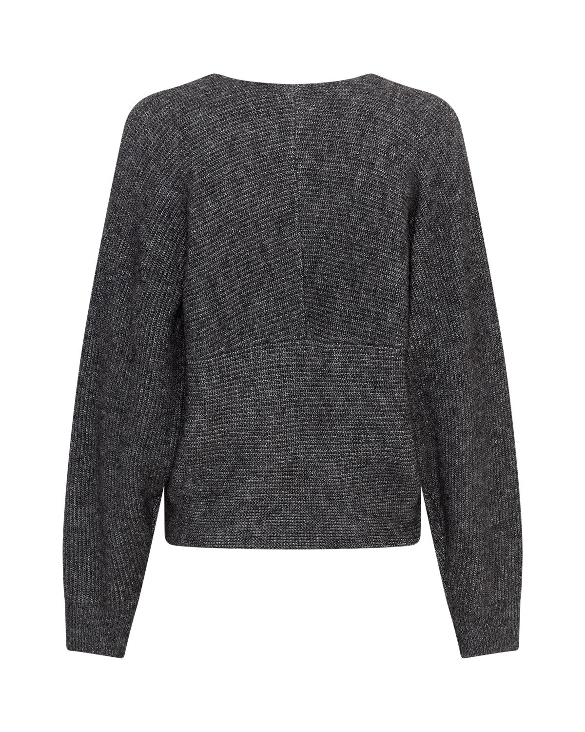 MSCH Zinelle Hope Wrap Pullover - dark grey