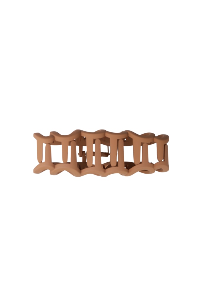 BC Swirl Clip - Camel