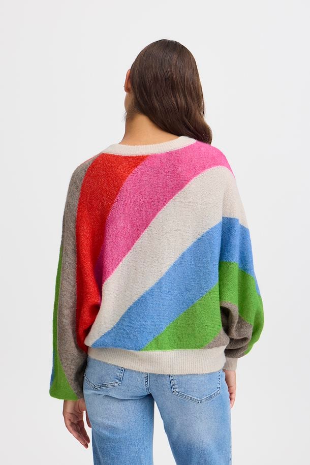 ICHI Kamara Sweater - Multi Colour