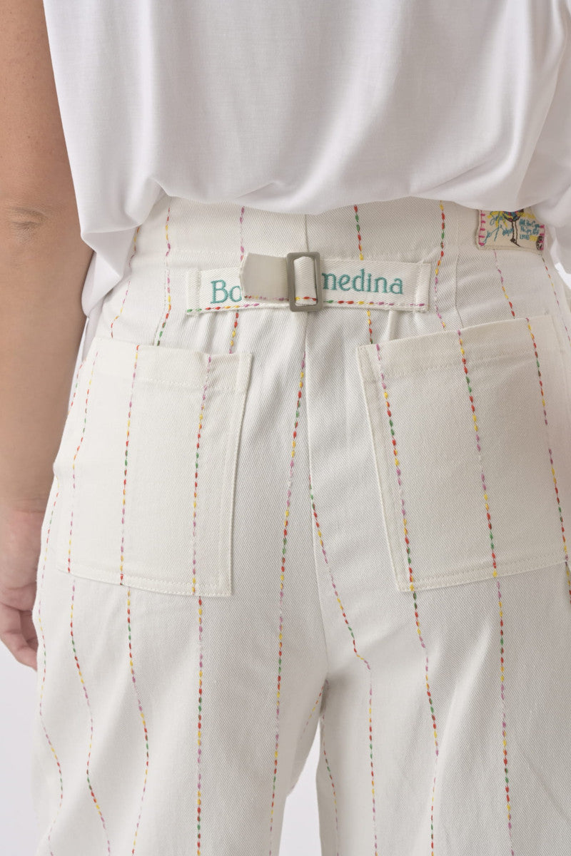 Orfeo Naya Pants - white