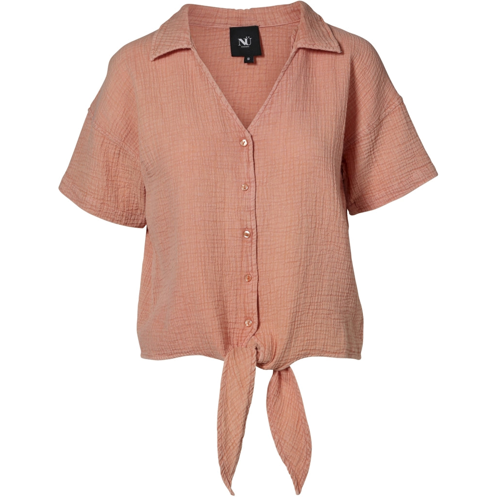 Peach shirt - orange