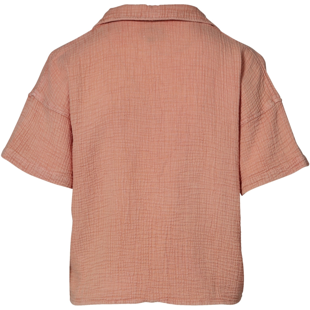 Peach shirt - orange