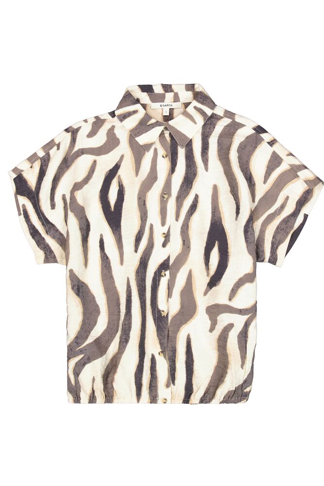 Gracia Animal Print Shirt