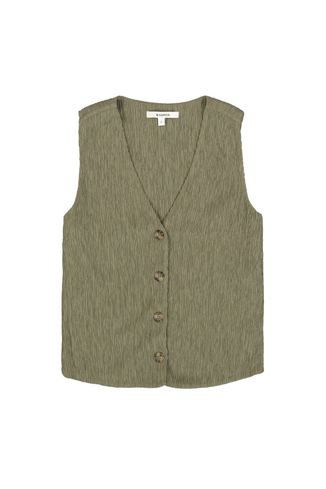 Garcia Vest - Olive Breeze