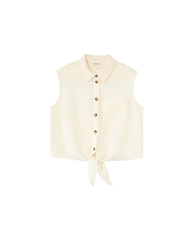 Grace & Mila Reglisse Shirt - Ecru