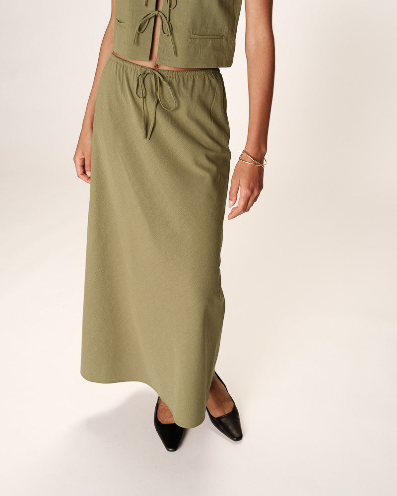 Grace & Mila Rousse Skirt - Vert