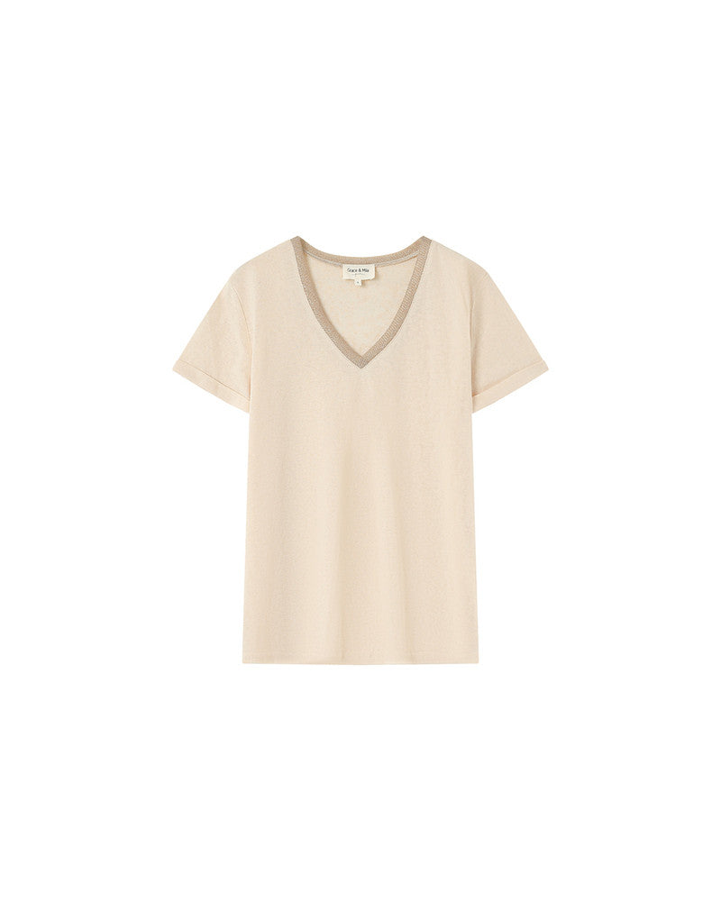 Grace & Mila Pepito Tee - beige