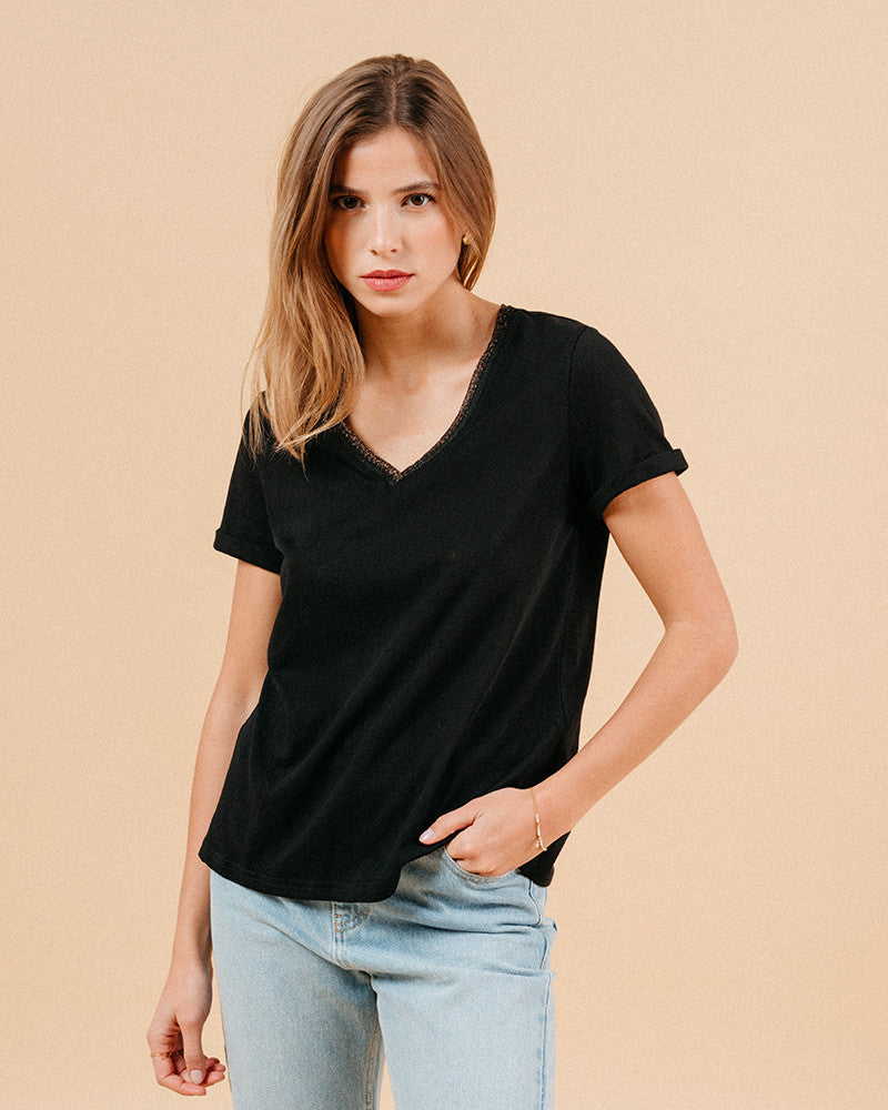 Grace & Mila Manuel T-shirt - Black