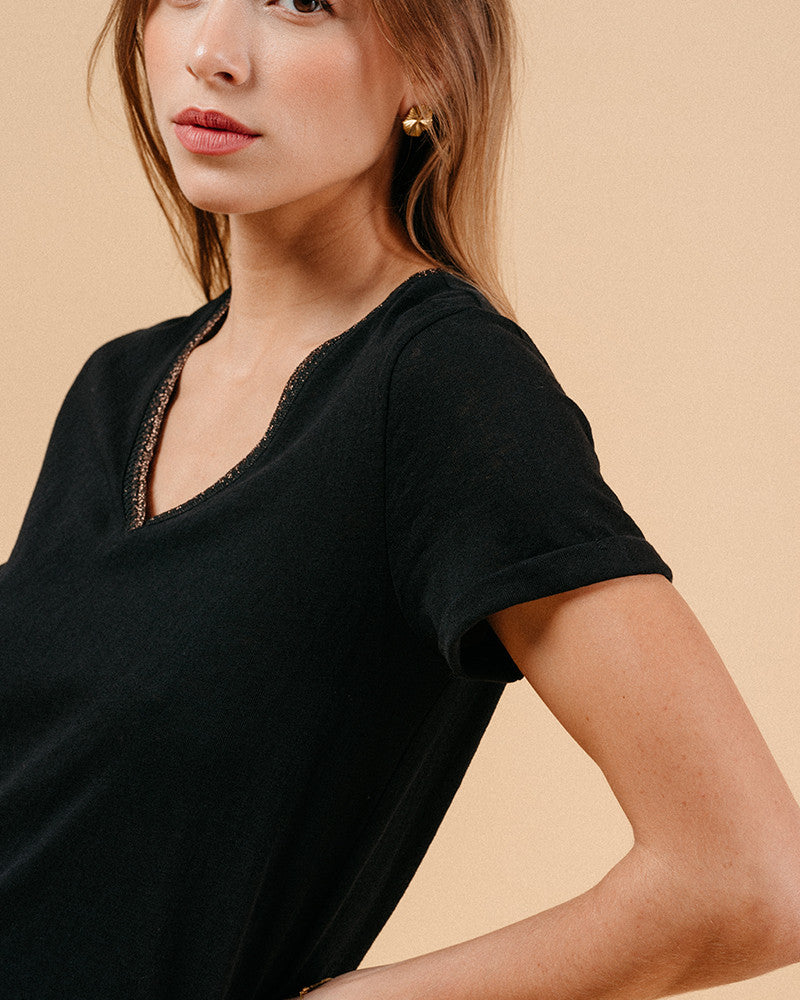 Grace & Mila Manuel T-shirt - Black