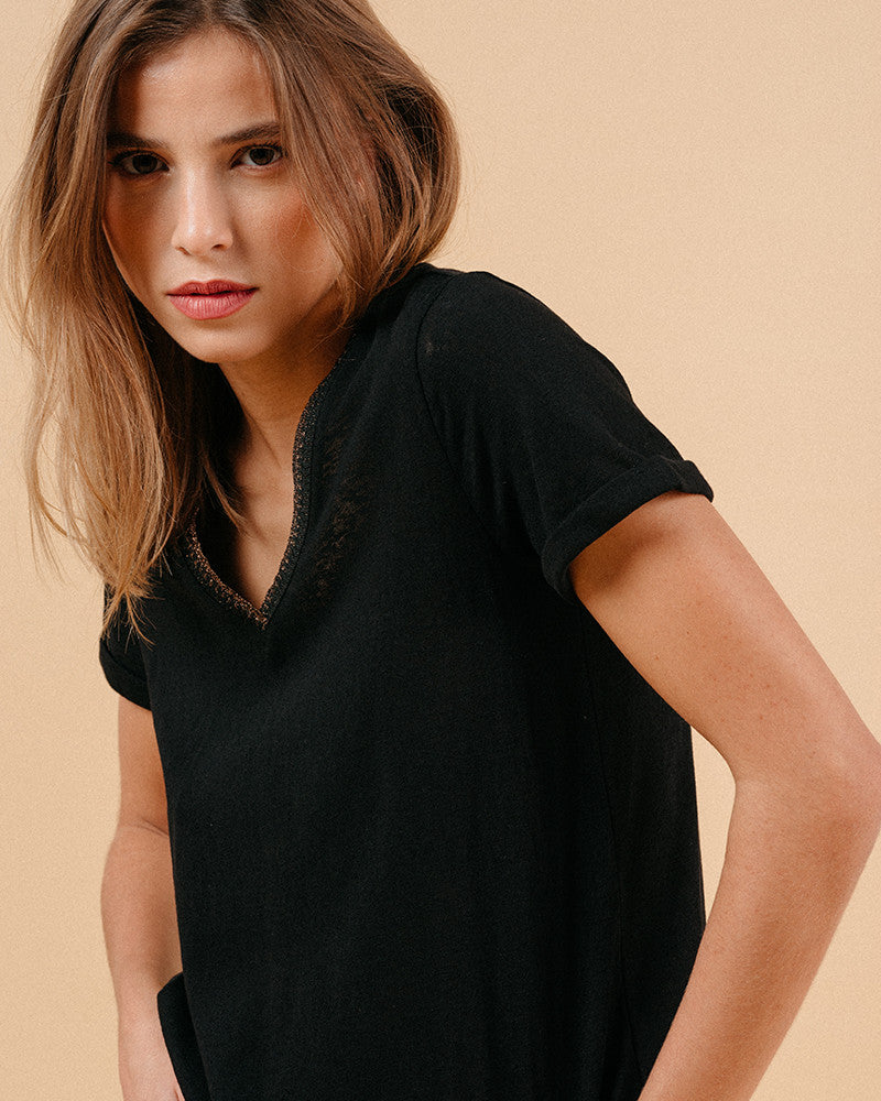 Grace & Mila Manuel T-shirt - Black