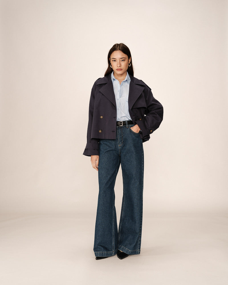 Grace & Mila Printemps Coat - Navy