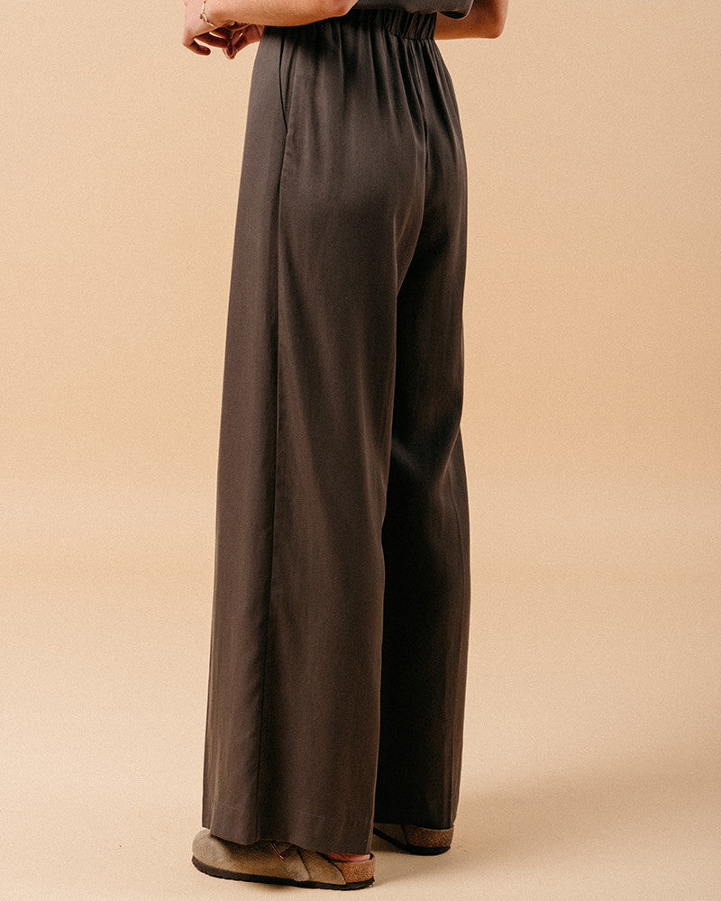 Grace & Mila Mathilde Trousers - Dark Khaki