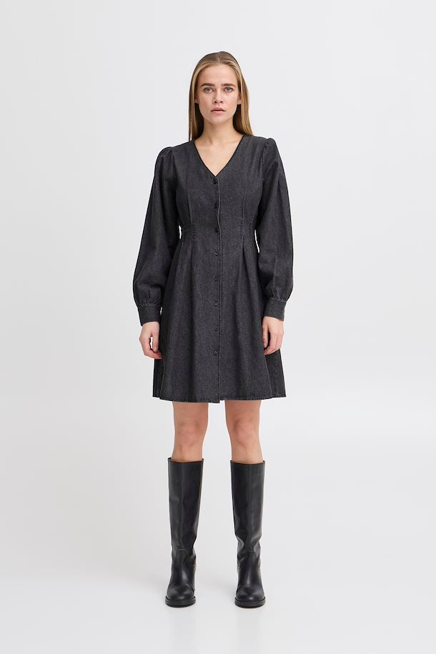 ICHI Harcher Denim Dress