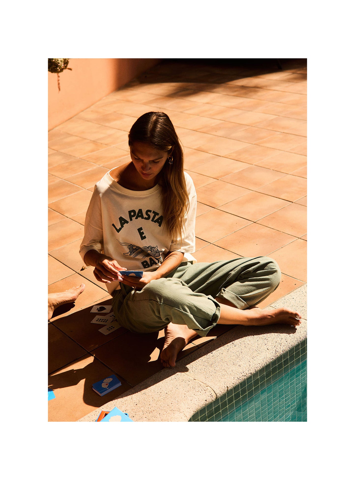 AP Pasta Tee - Khaki