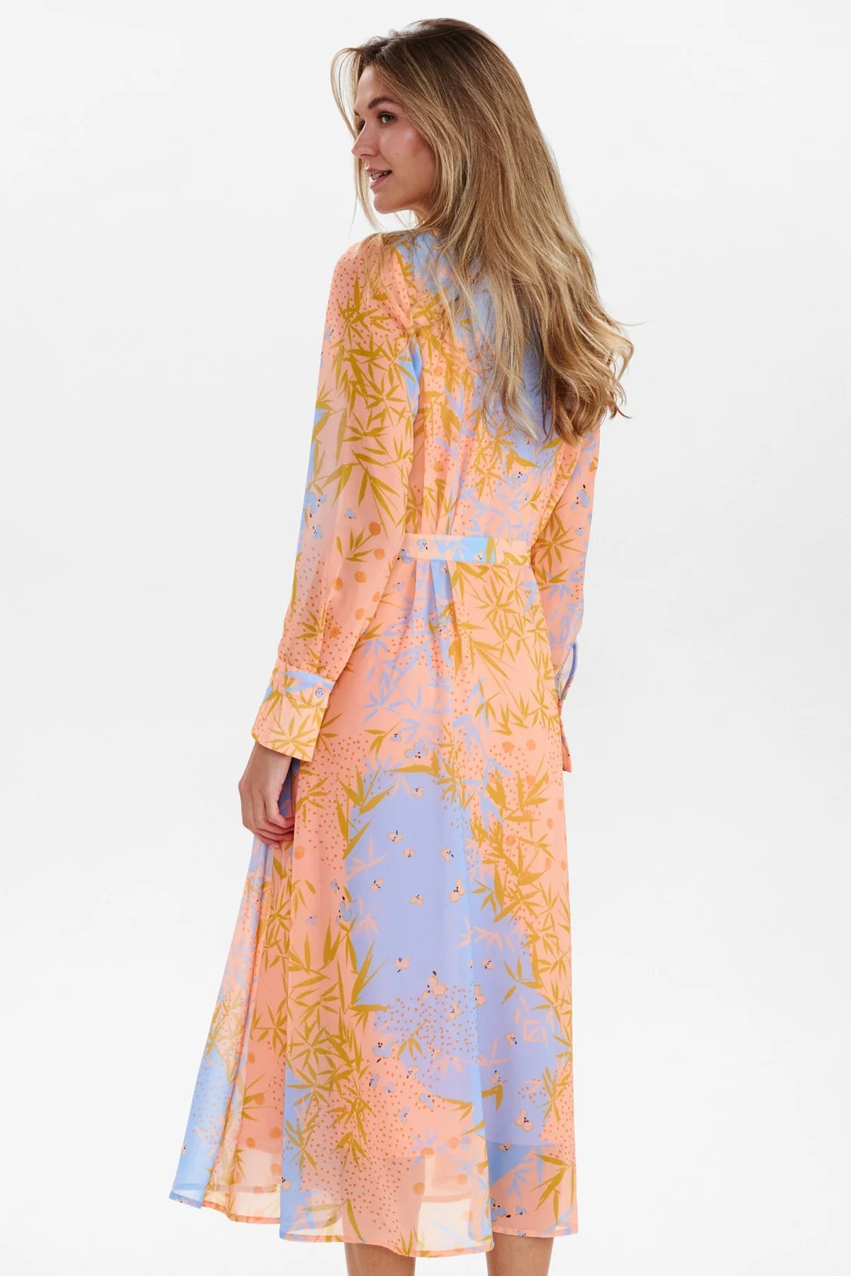 Numph Kyndall Dress - peach