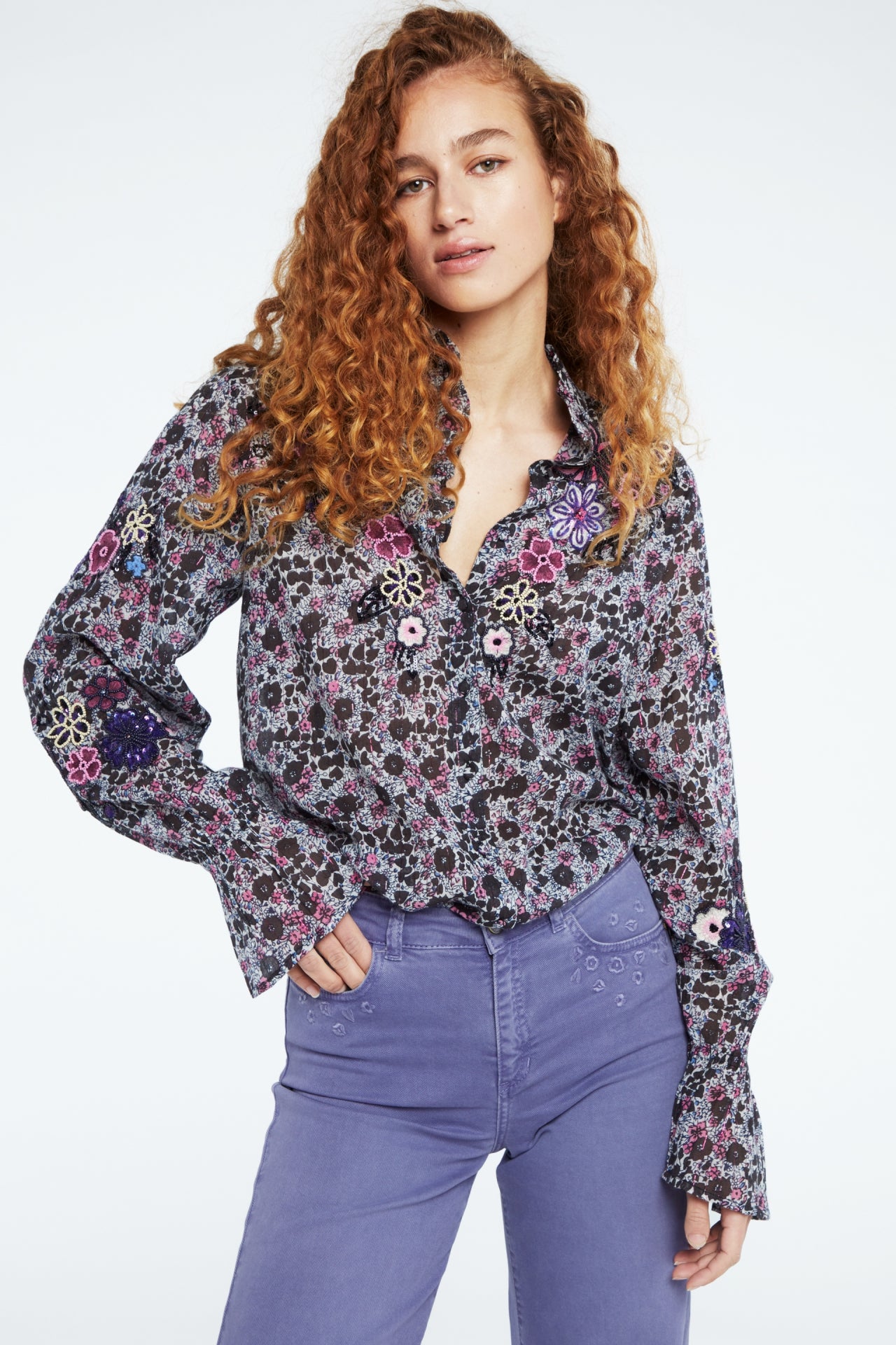 Bahia Blouse - ditsy floral