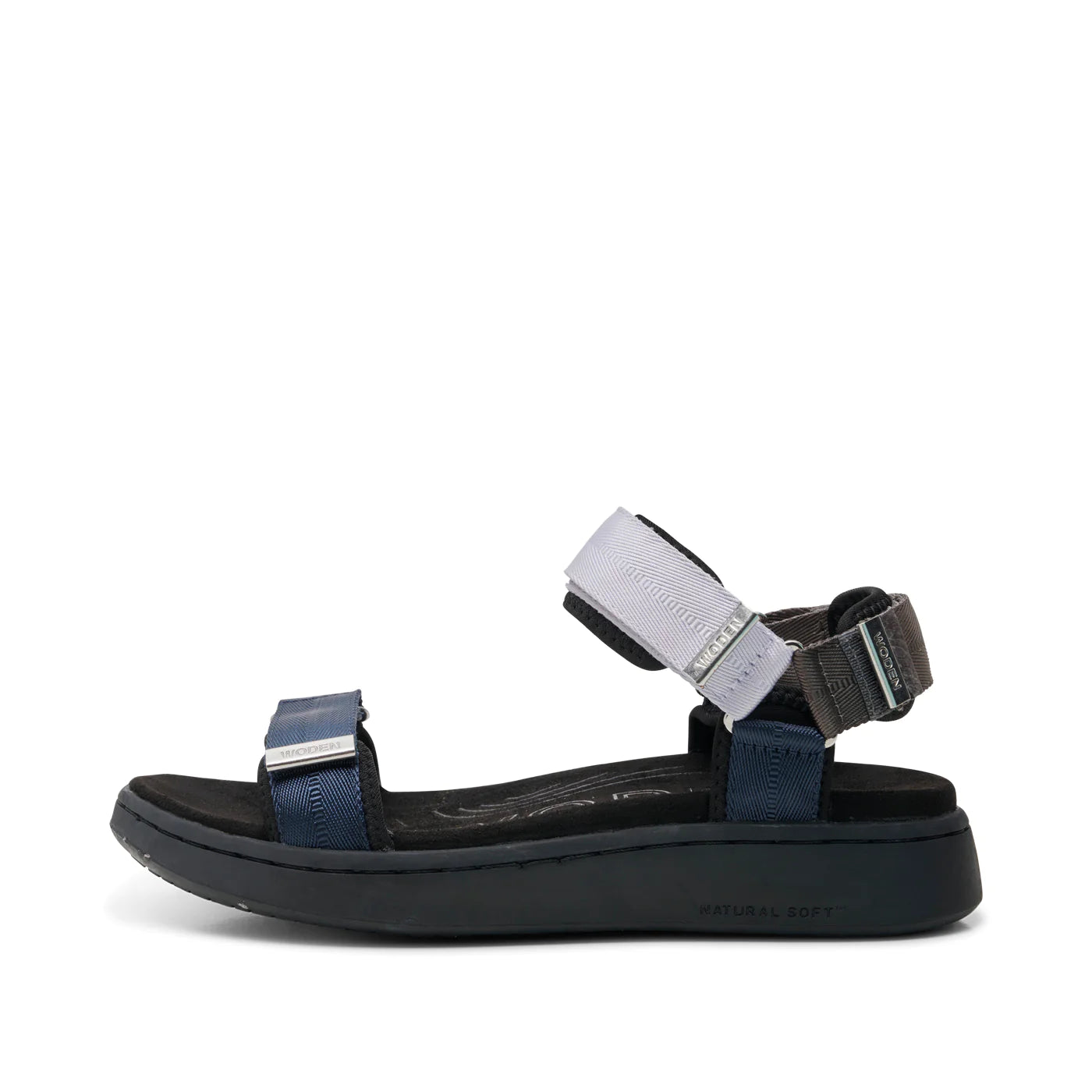 Woden Line sandals - navy