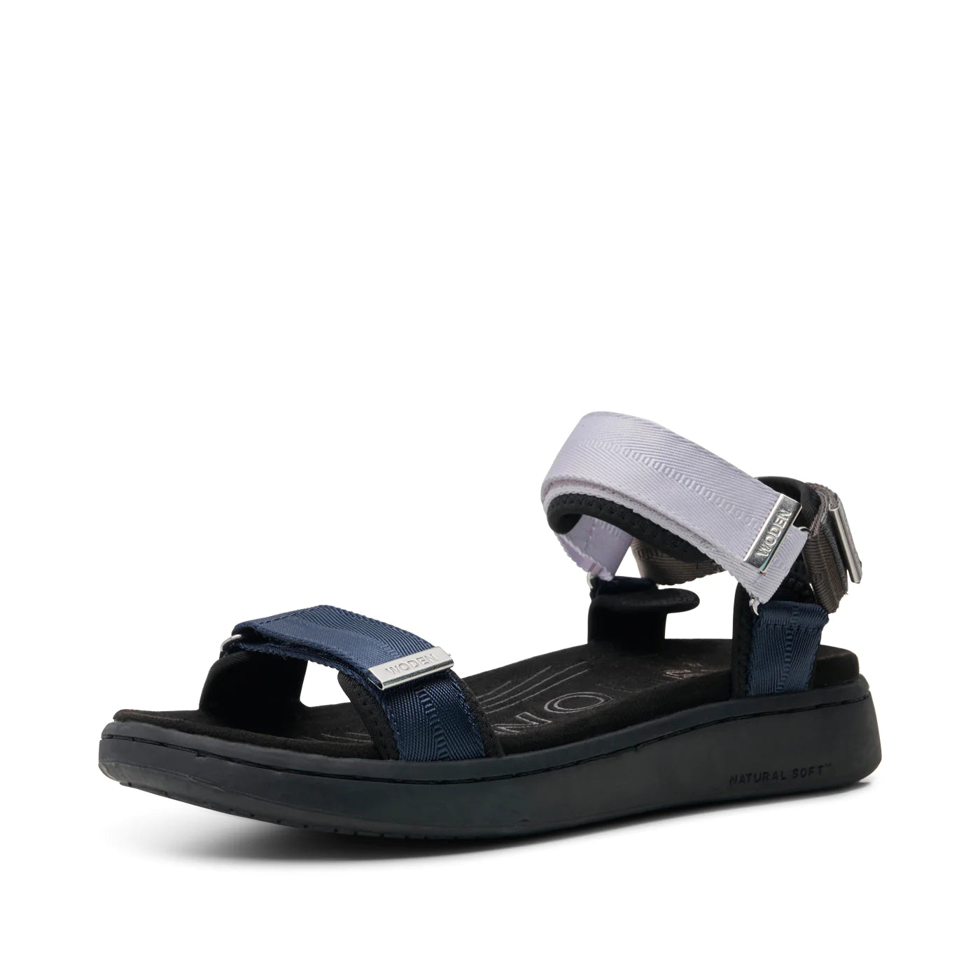 Woden Line sandals - navy