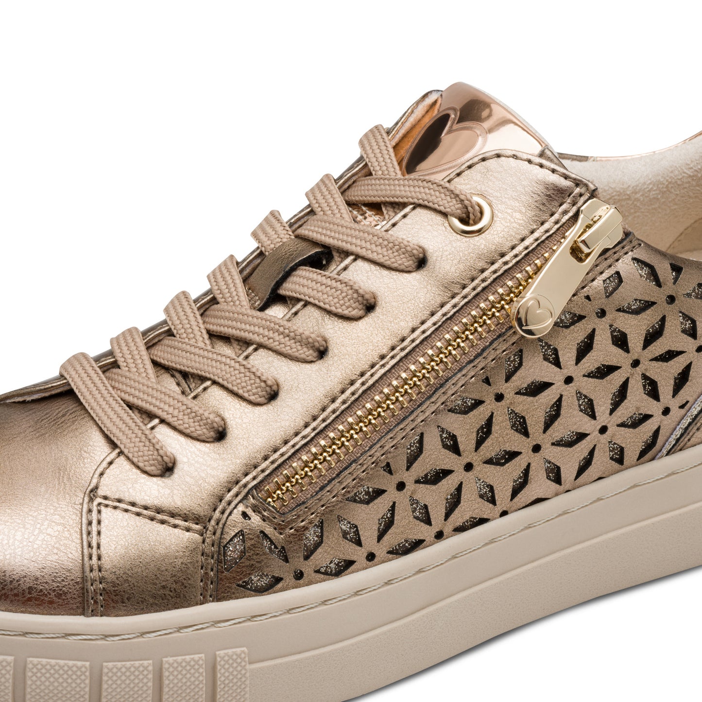 MT Cut out Trainers - Dark Gold Comb