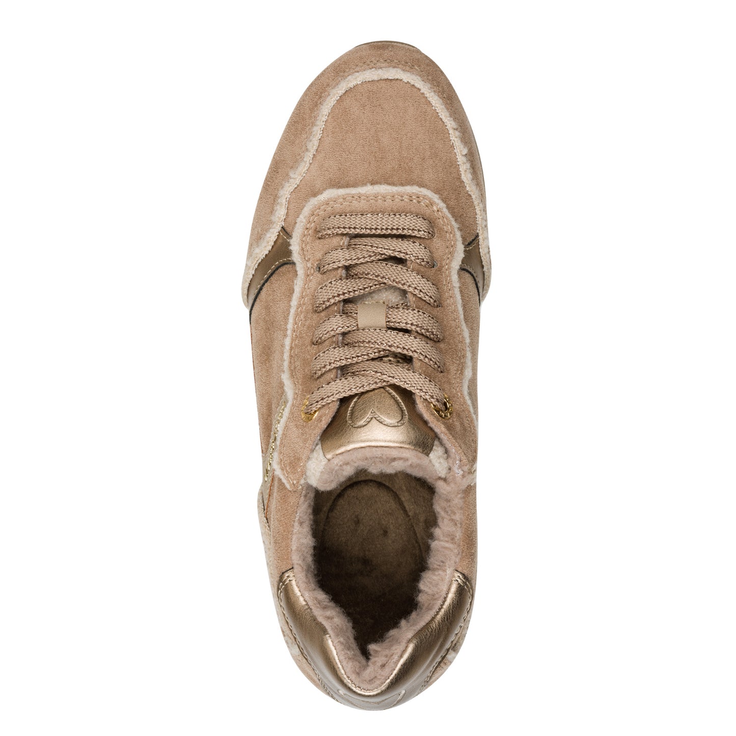MT Suede effect Trainers - Taupe Comb