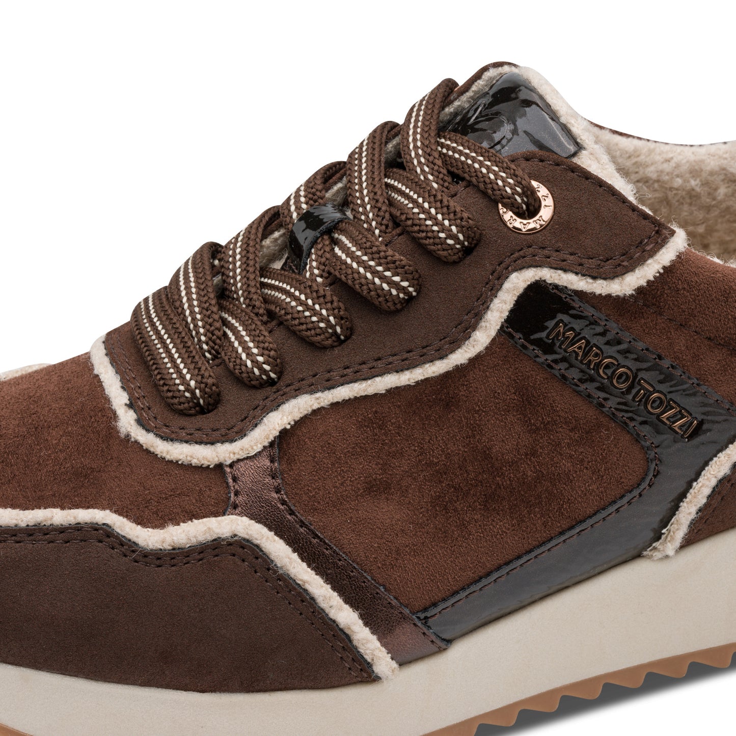 MT Suede effect Trainers - Choco Comb