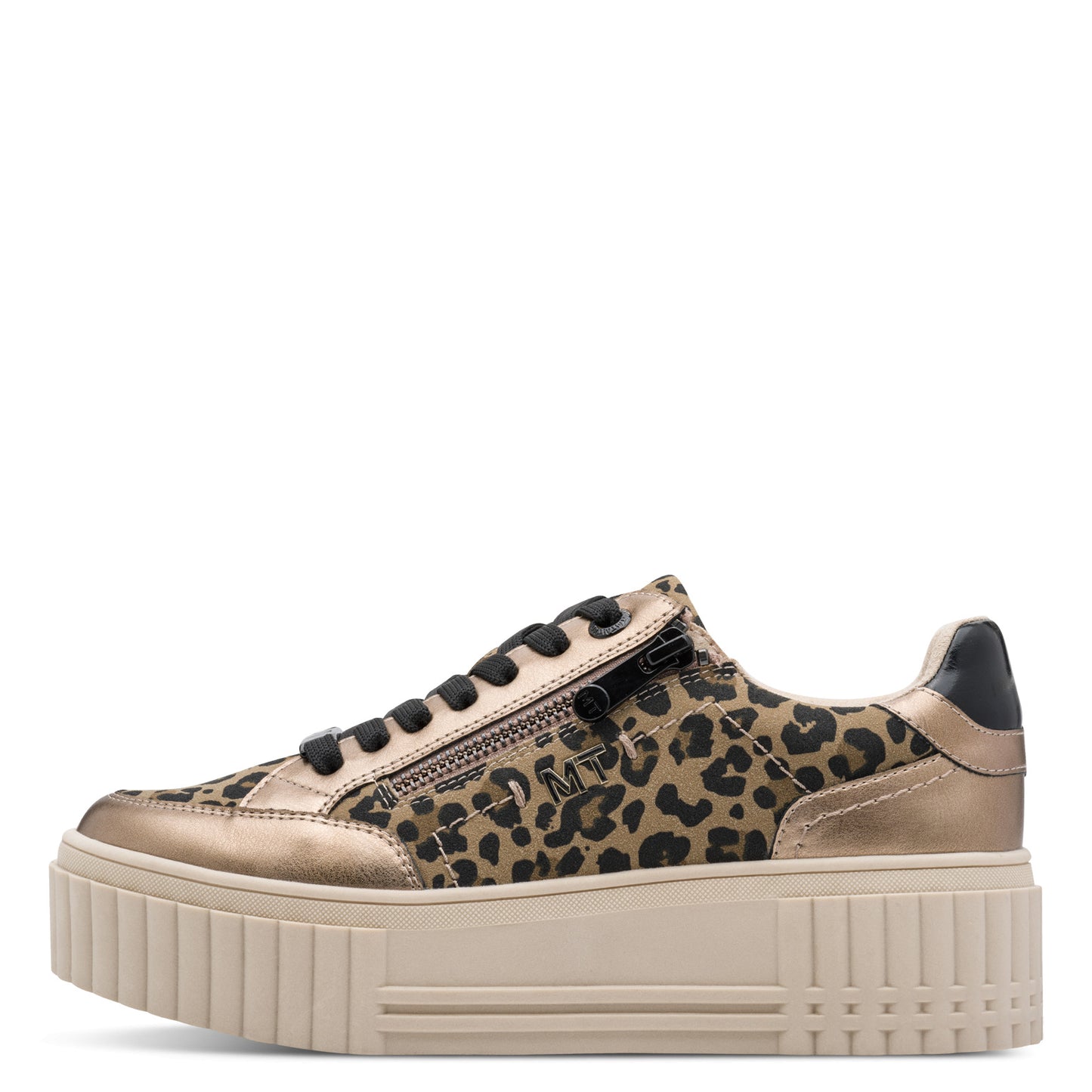 MT Leopard Flatform Trainers - Leo Dune Comb