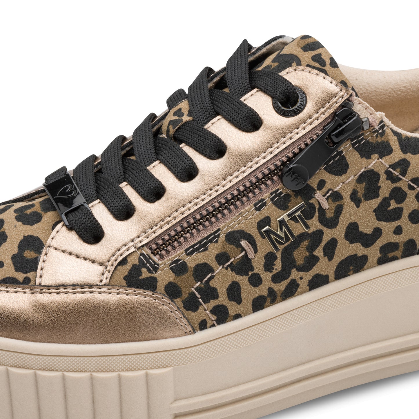 MT Leopard Flatform Trainers - Leo Dune Comb