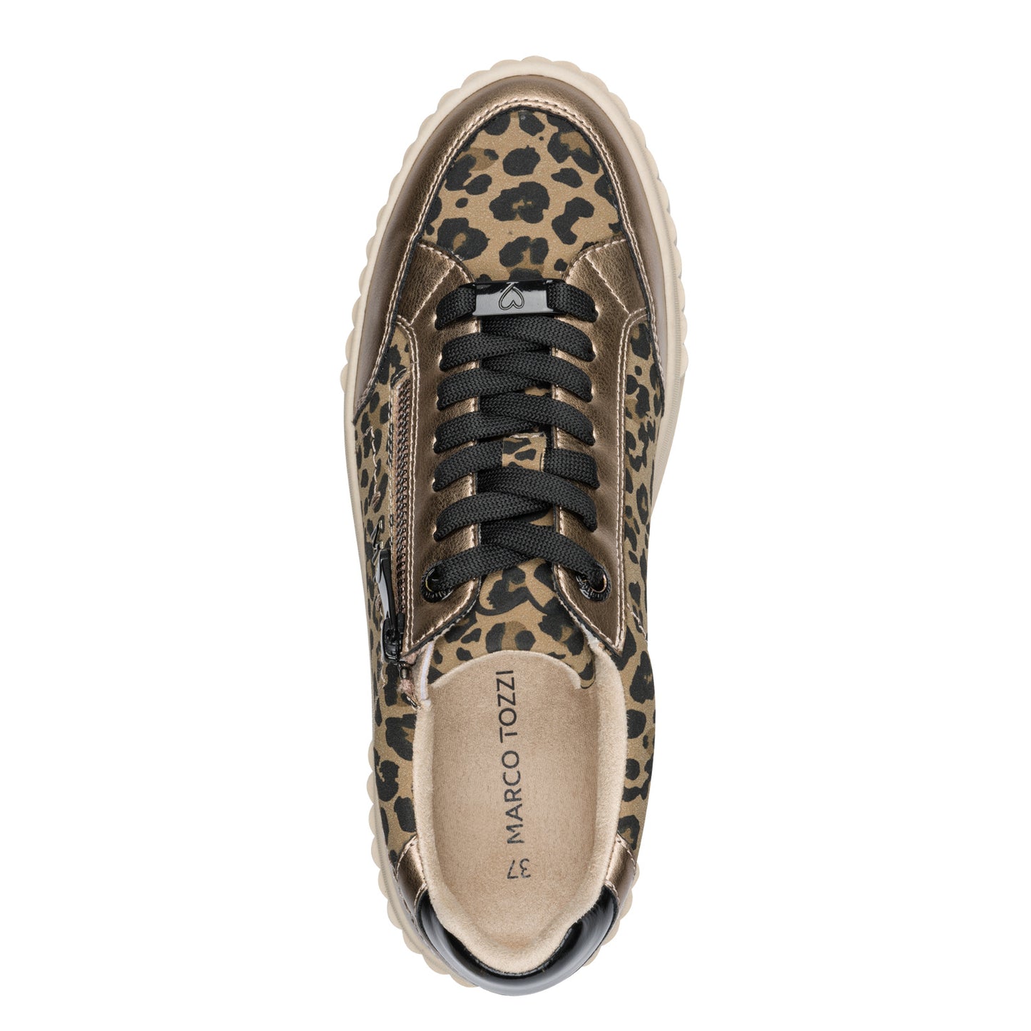 MT Leopard Flatform Trainers - Leo Dune Comb
