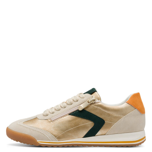 MT Dune Comb Trainers - Orange/Khaki