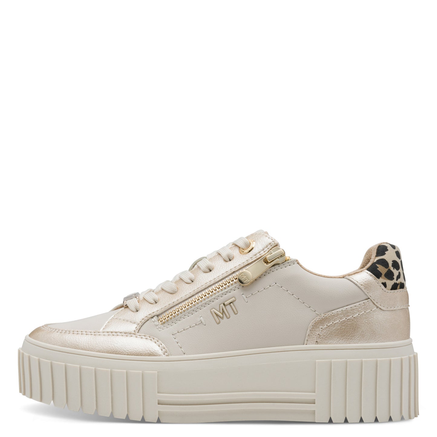 MT Flatform Trainers - Cream Comb