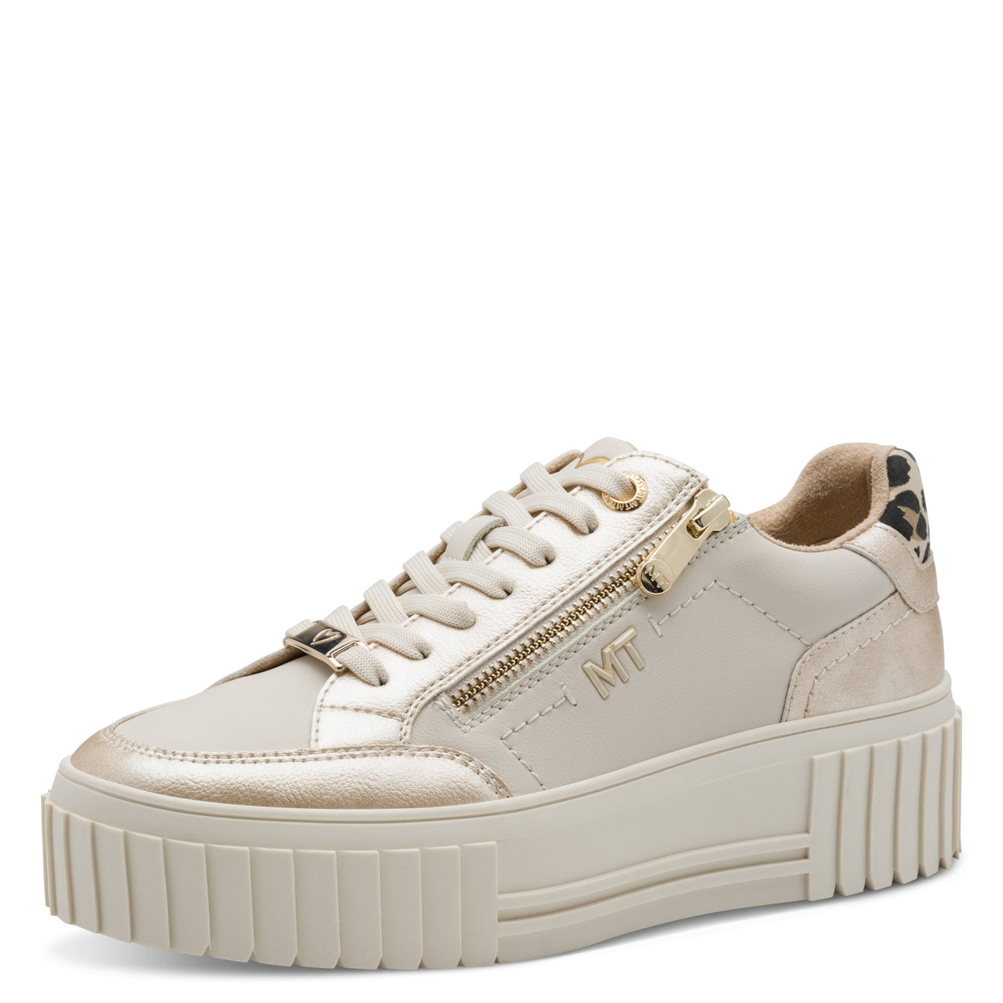 MT Flatform Trainers - Cream Comb