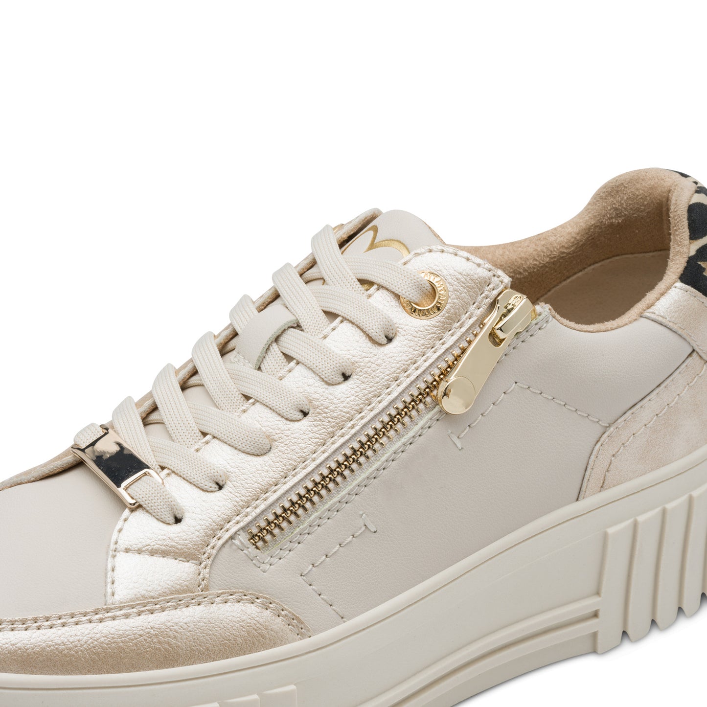 MT Flatform Trainers - Cream Comb