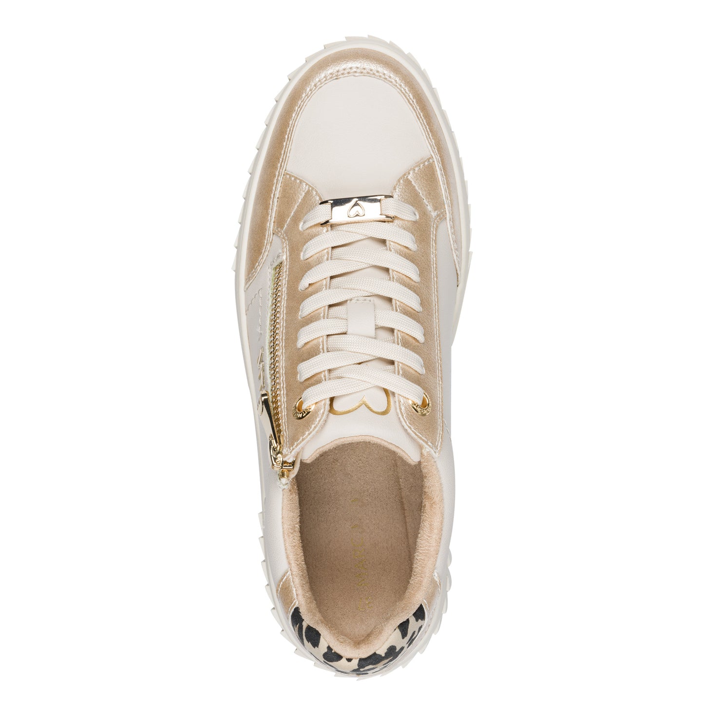 MT Flatform Trainers - Cream Comb