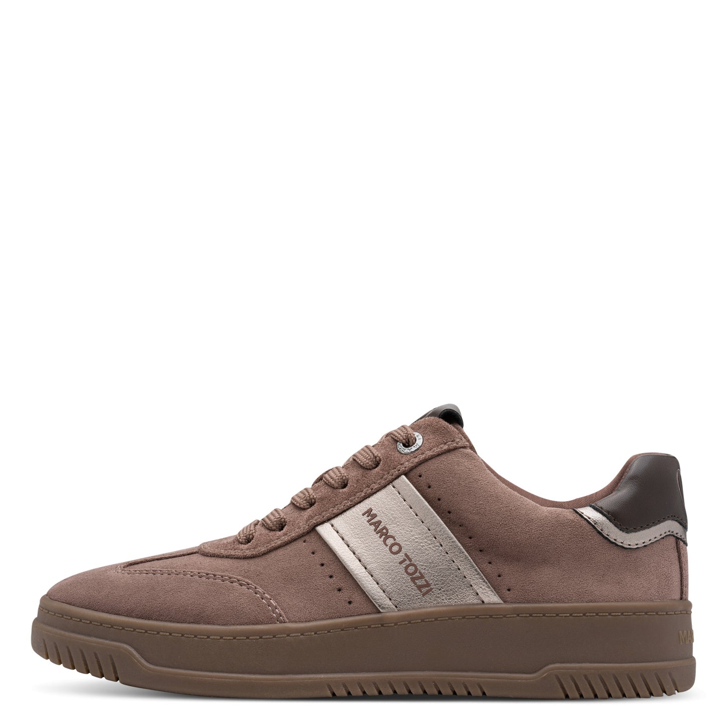 MT Suede effect Trainers - Stone