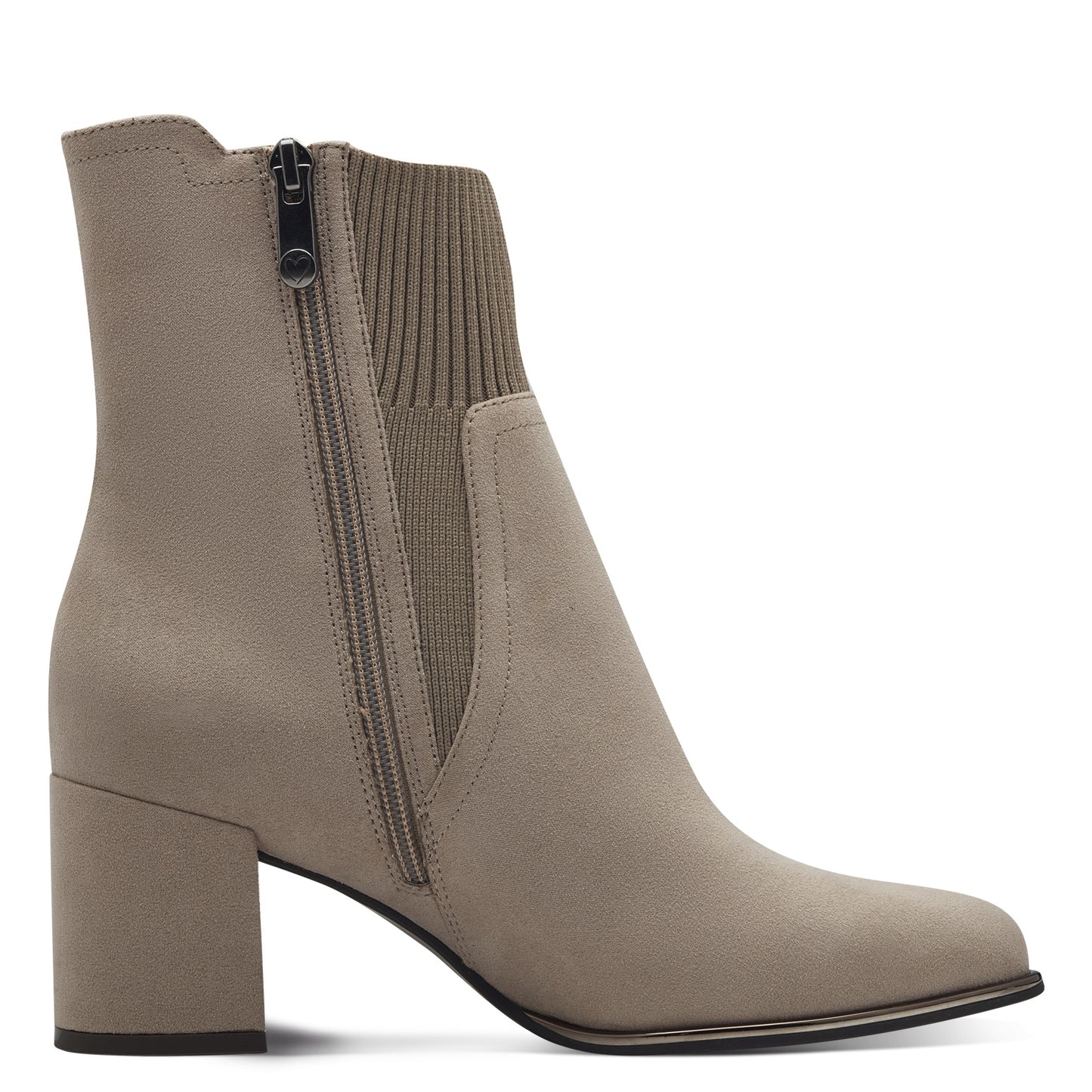 MT Sock Ankle Boots - Taupe