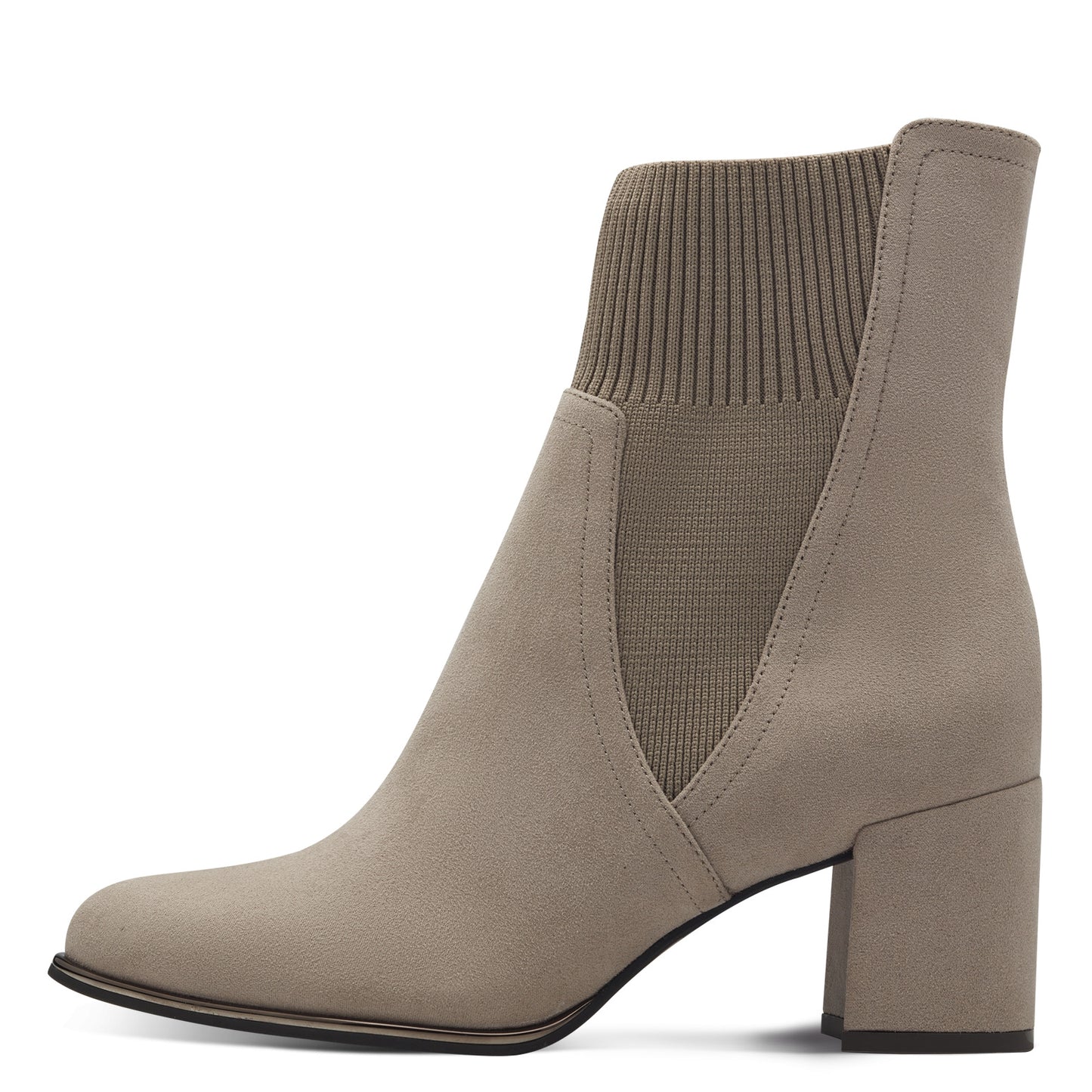 MT Sock Ankle Boots - Taupe