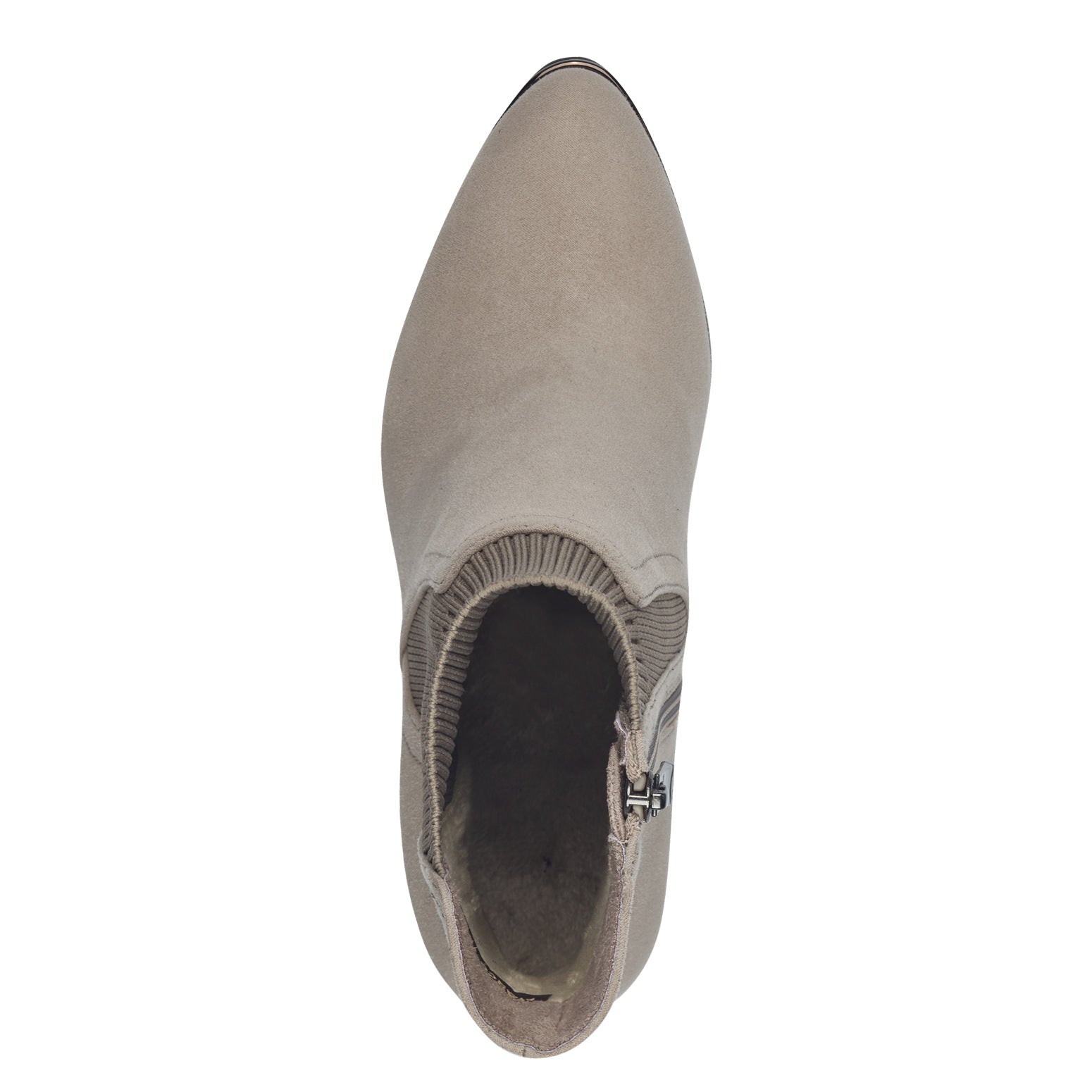 Marco Tozzi Sock Ankle Boots Taupe La Tete et Tout