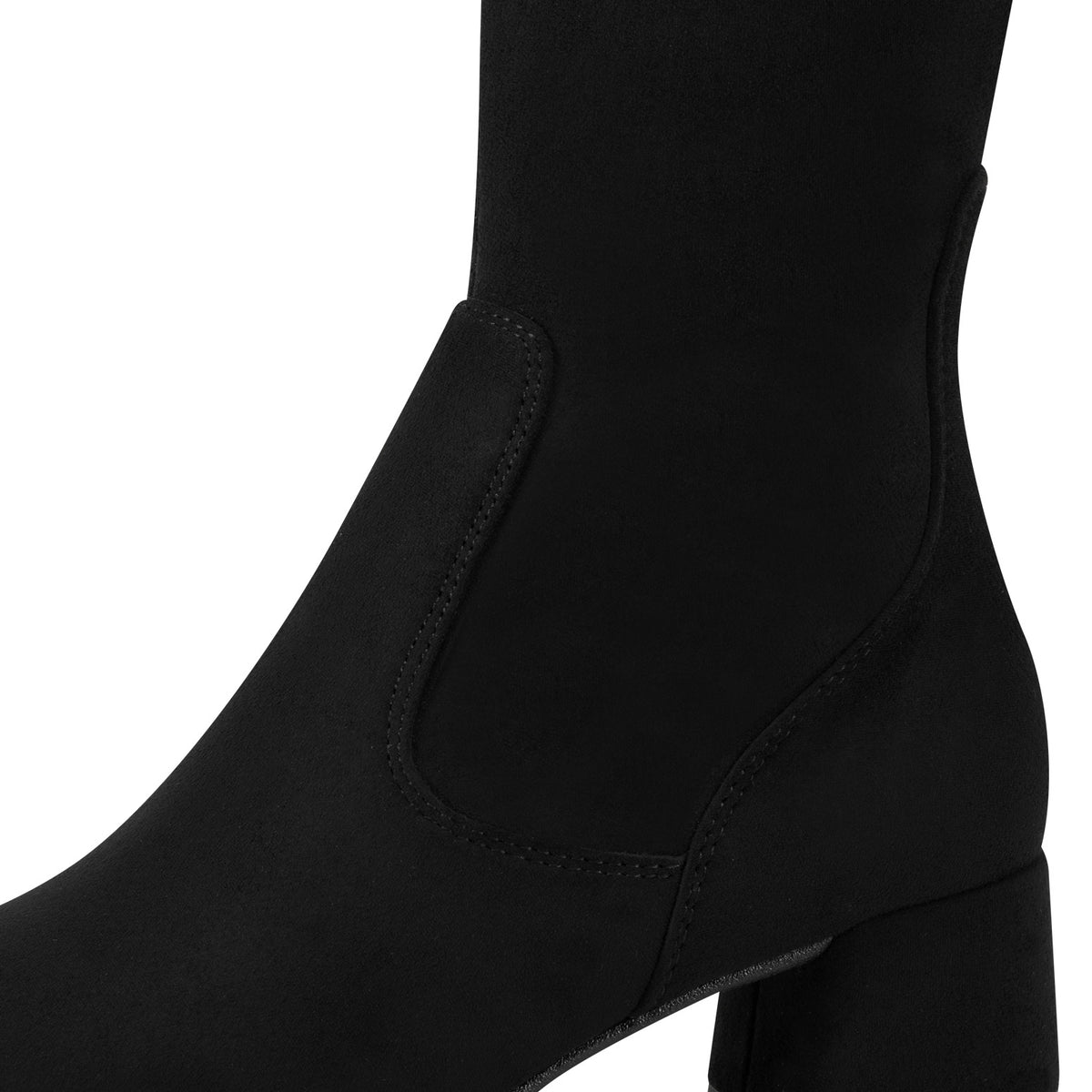 MT Knee High Stretch Boots - Black