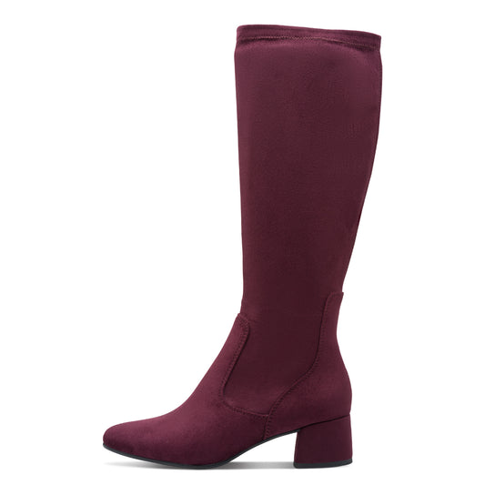 MT Long Stretch Boots - Mulberry