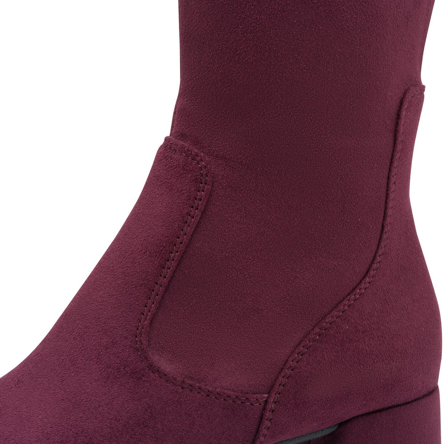 MT Long Stretch Boots - Mulberry