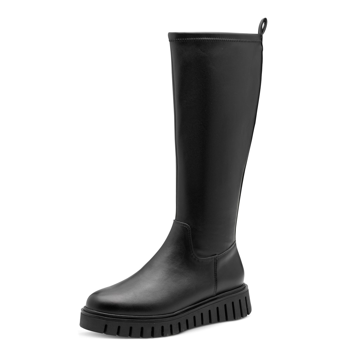 MT Slight Wedge Long Boots - Black